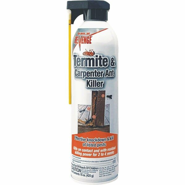 Bonide Products Revenge 15 Oz. Aerosol Spray Termite & Carpenter Ant Killer 4623
